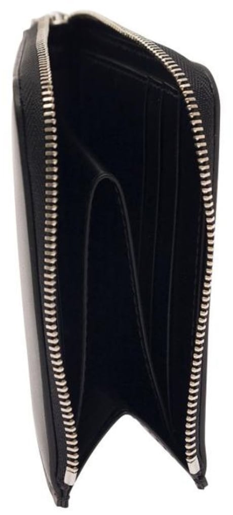 Dolce & Gabbana Portafoglio nero con zip Zwart
