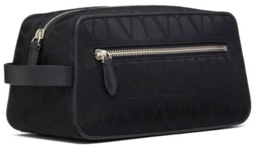 Valentino Garavani Beauty case medio nero Zwart
