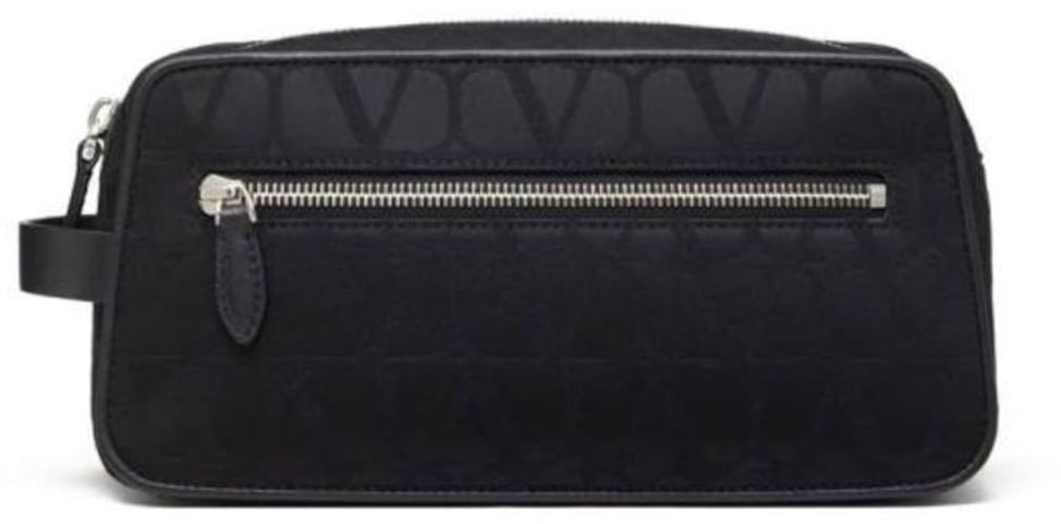 Valentino Garavani Beauty case medio nero Zwart