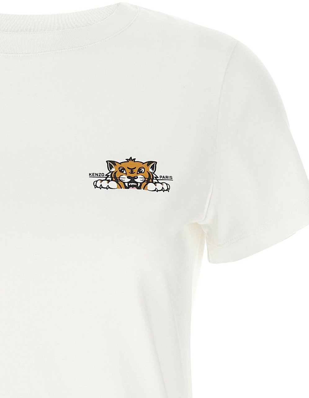 Kenzo T-Shirt Tiger Classic Wit
