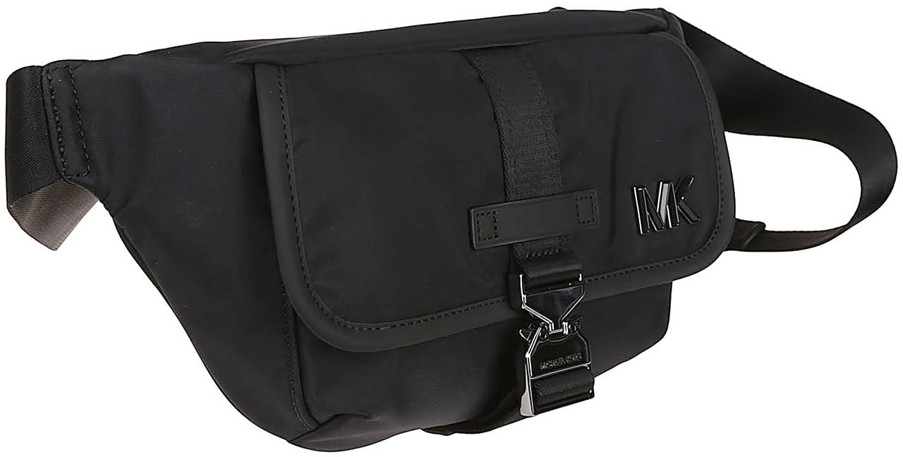 Michael Kors Eli Aviator Belt Bag Black Zwart