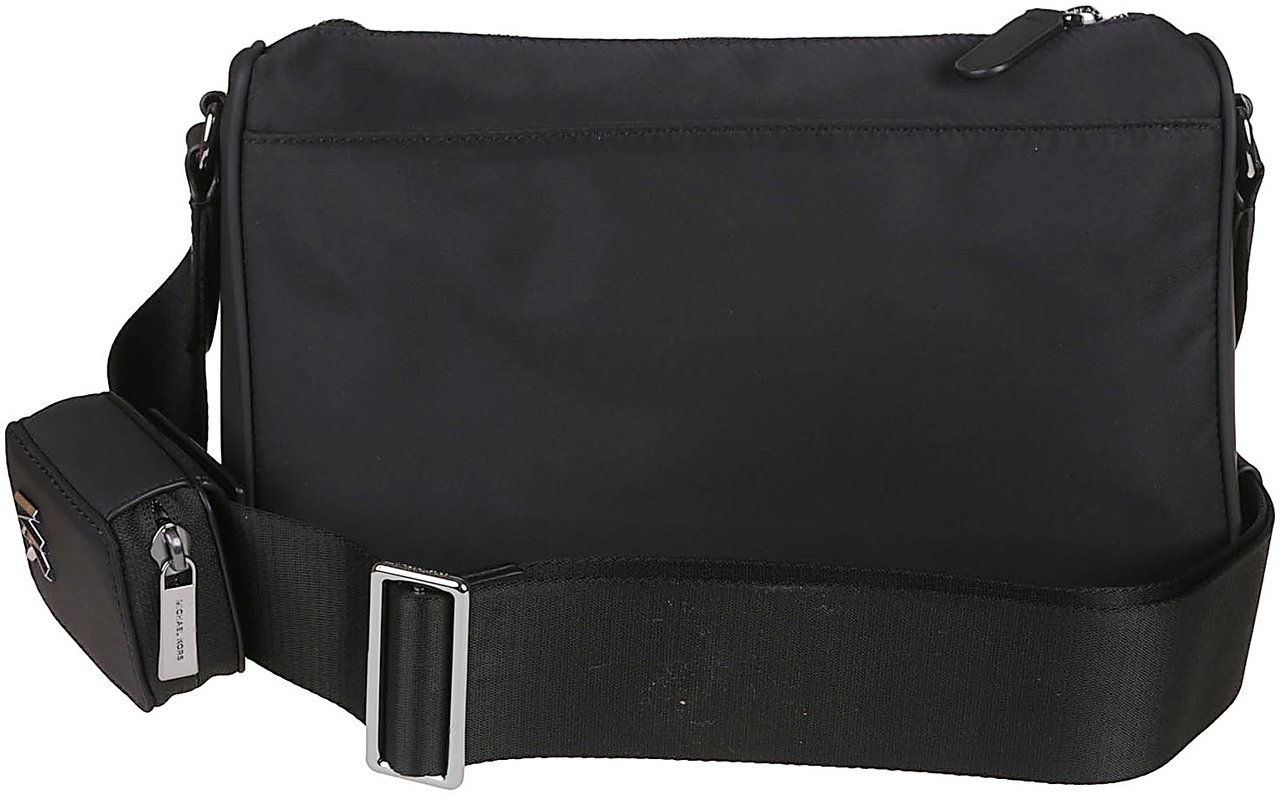 Michael Kors Eli Aviator Flap Bag Black Zwart