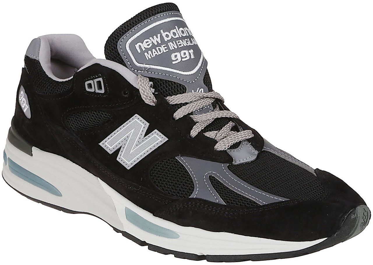New Balance 991v2 Sneakers Black Zwart