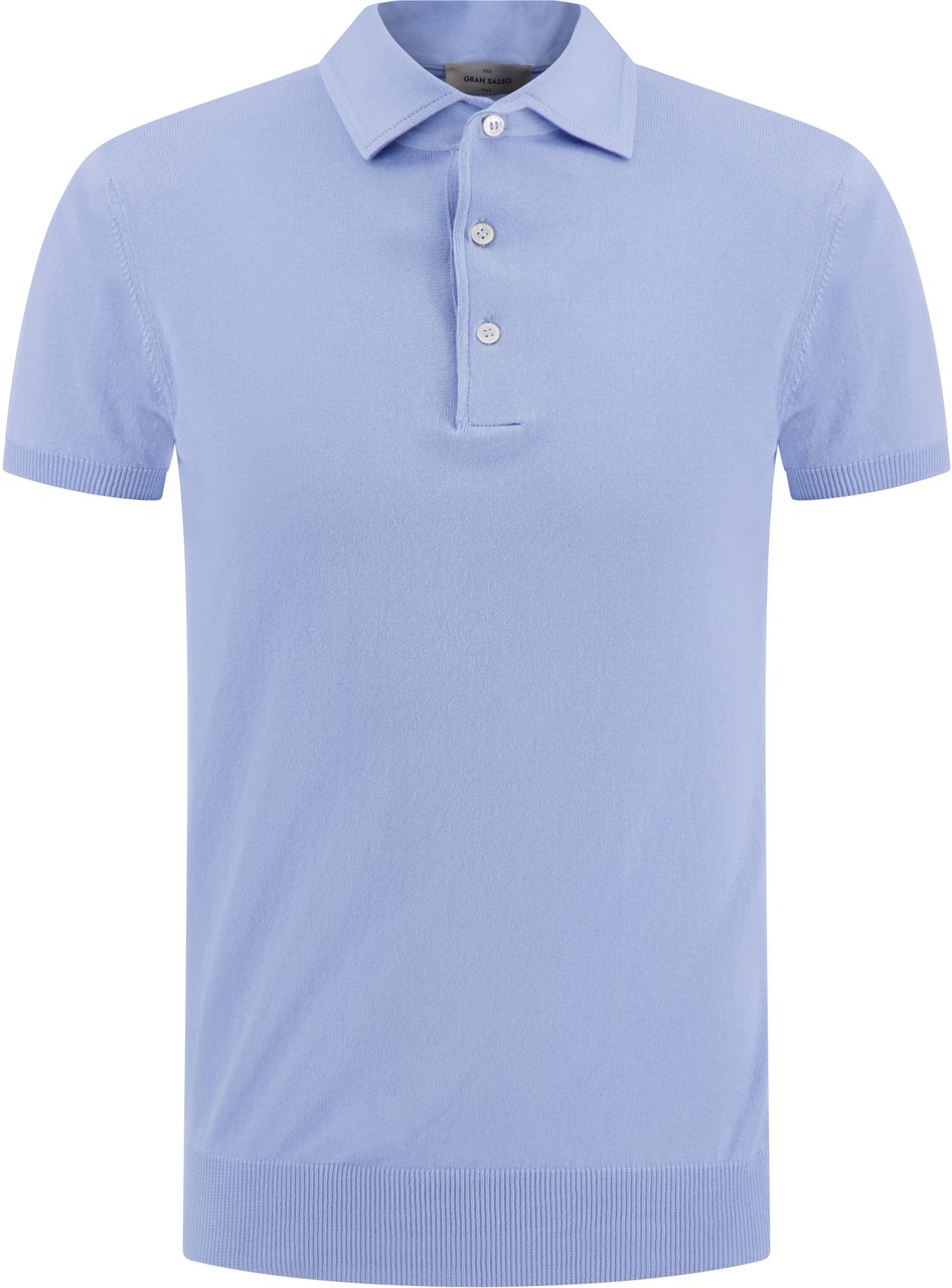 Gran Sasso Polo Blauw Blauw