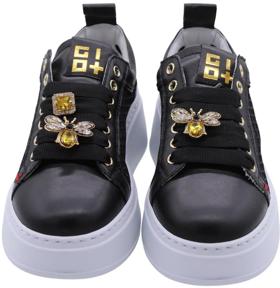 Gio+ Sneakers 'PIA342B' Zwart