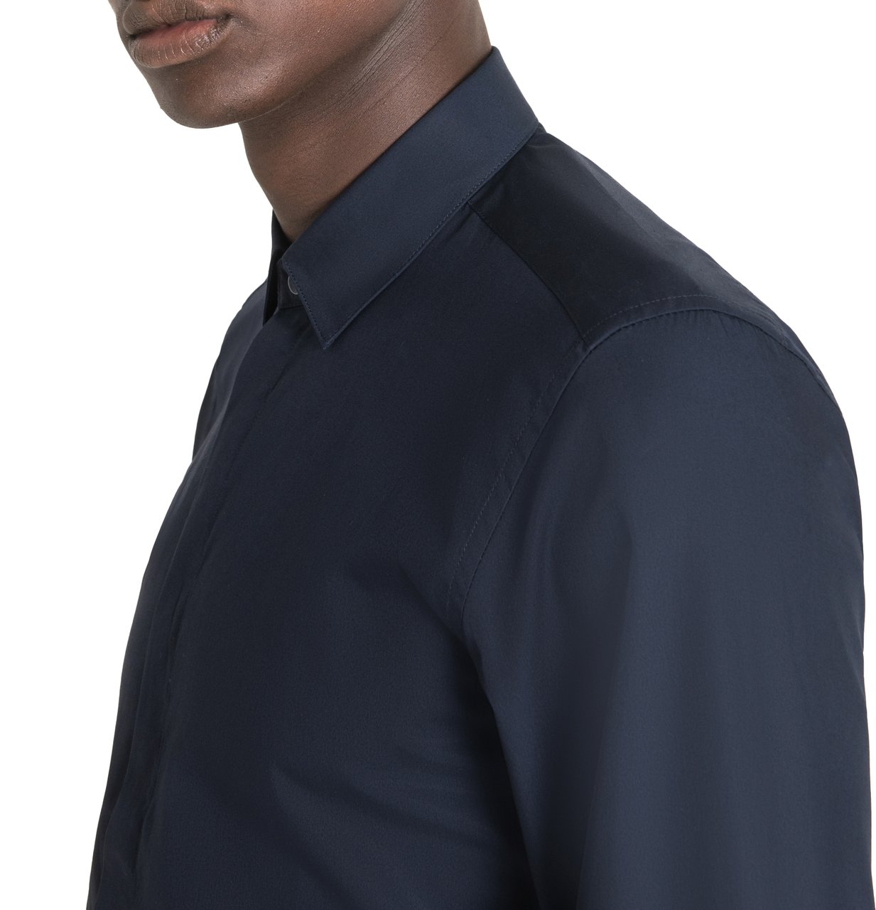 Antony Morato SHIRT LONDON SLIM FIT IN SOFT TOUCH COTTON EASY IRON Blauw