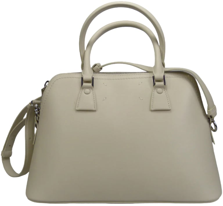 Maison Margiela Borsa media crossbody grigia Grijs