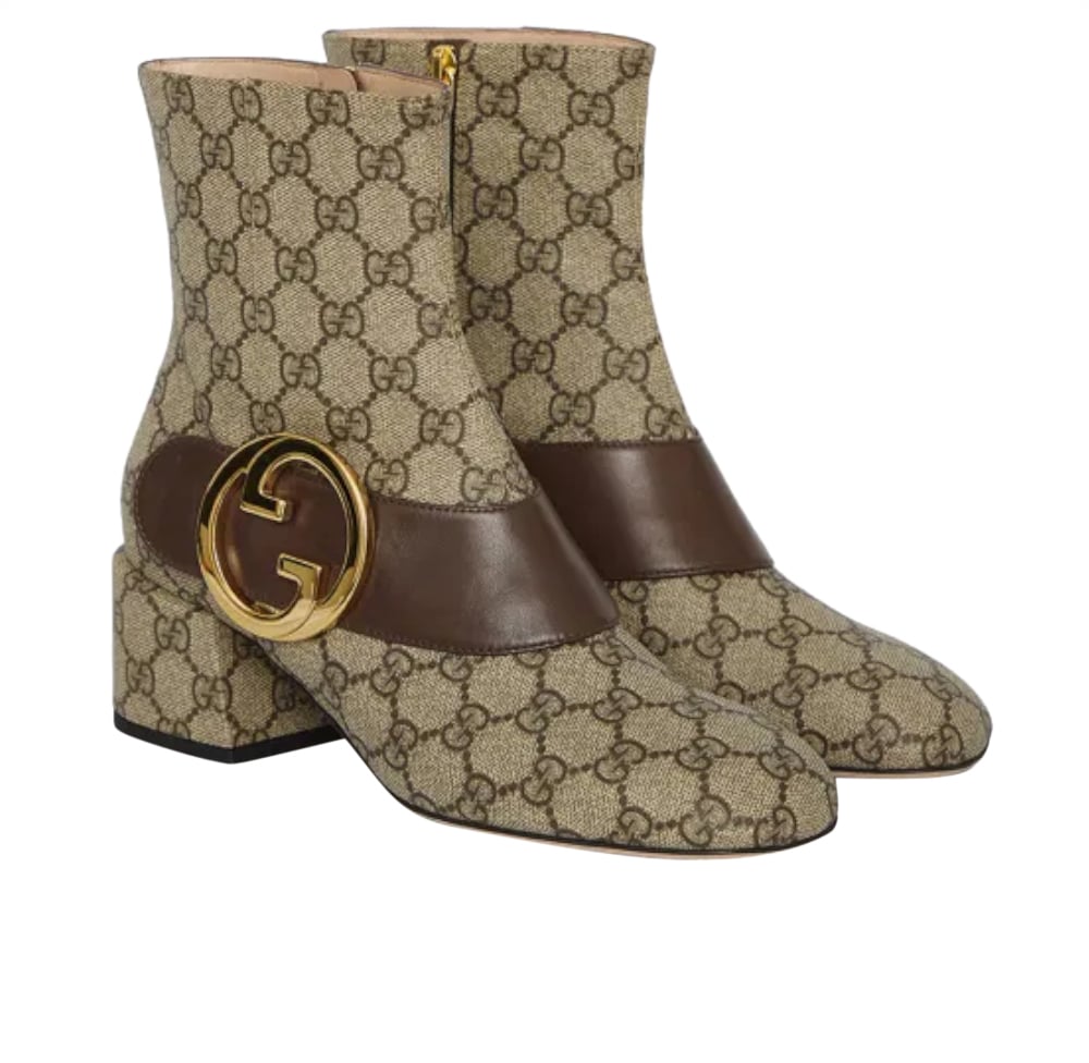 Gucci Stivaletto Blondie Beige