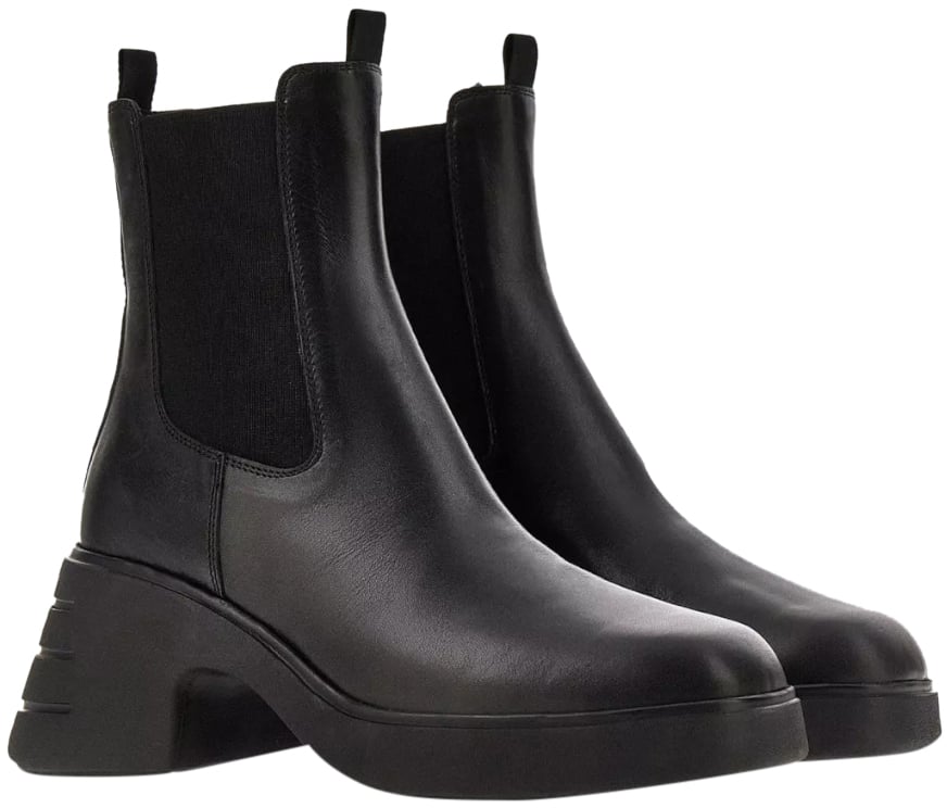HOGAN Stivaletto chelsea H618 nero Zwart