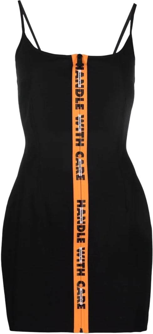 Heron Preston Abito stretch gabardine nero Zwart