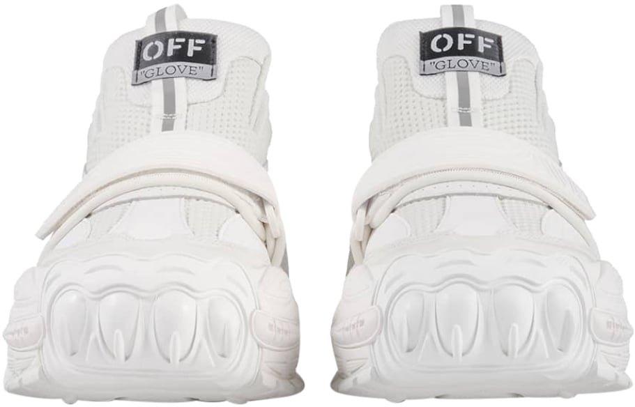 OFF-WHITE Sneaker Glove slip on bianca Wit