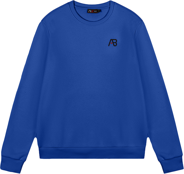 AB Lifestyle AB Lifestyle Basic Crewneck Blauw