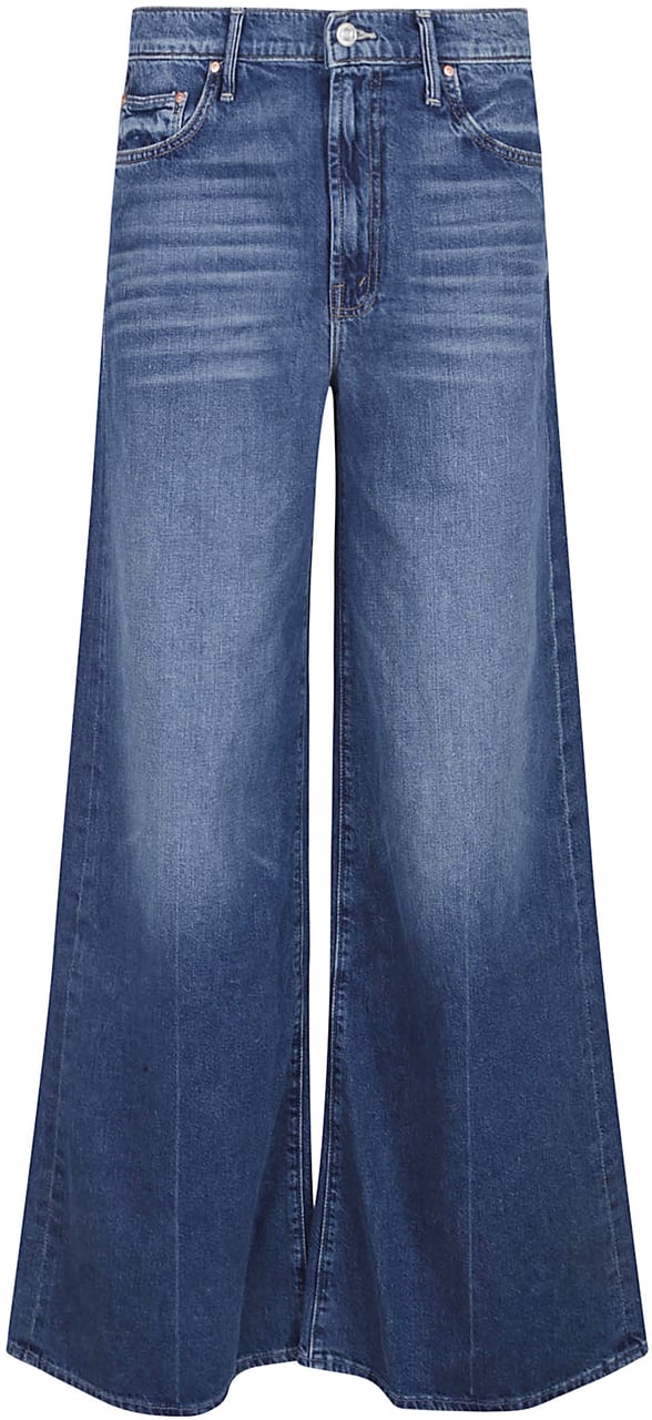 Mother Denim The Undercover Sneak Jeans Blue Blauw