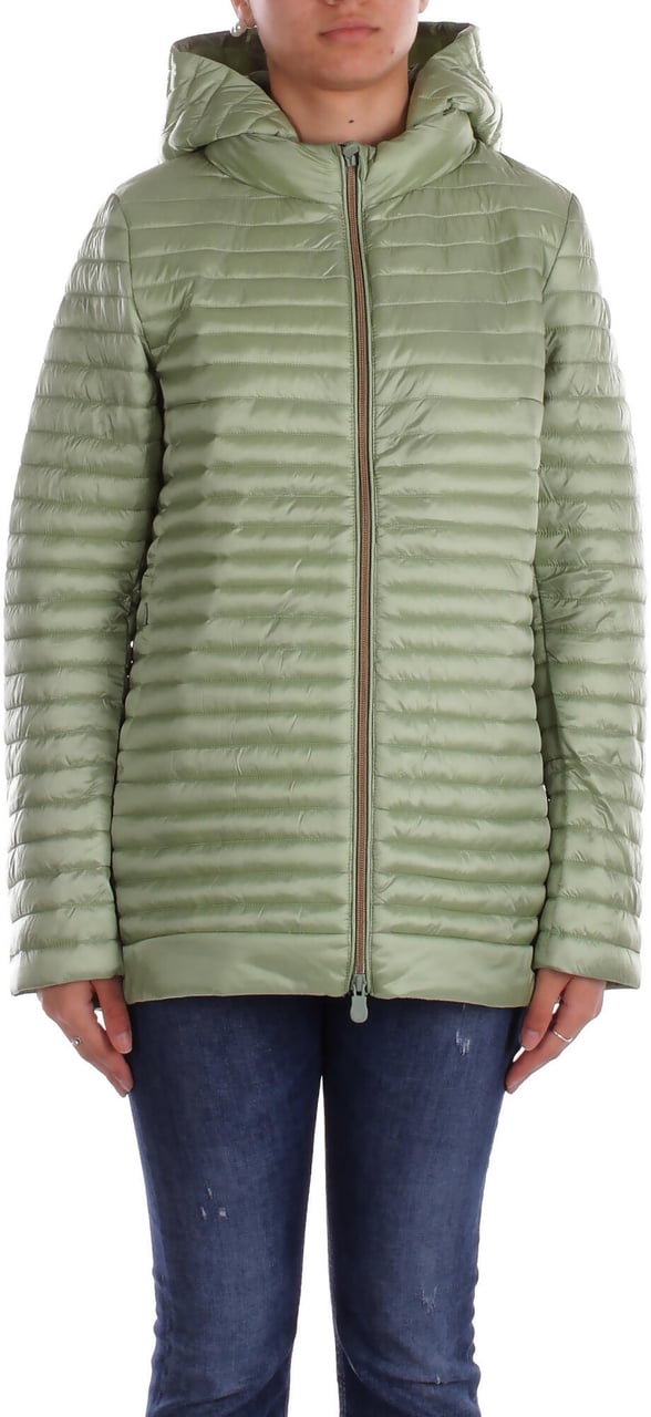 Save the Duck Coats Green Groen
