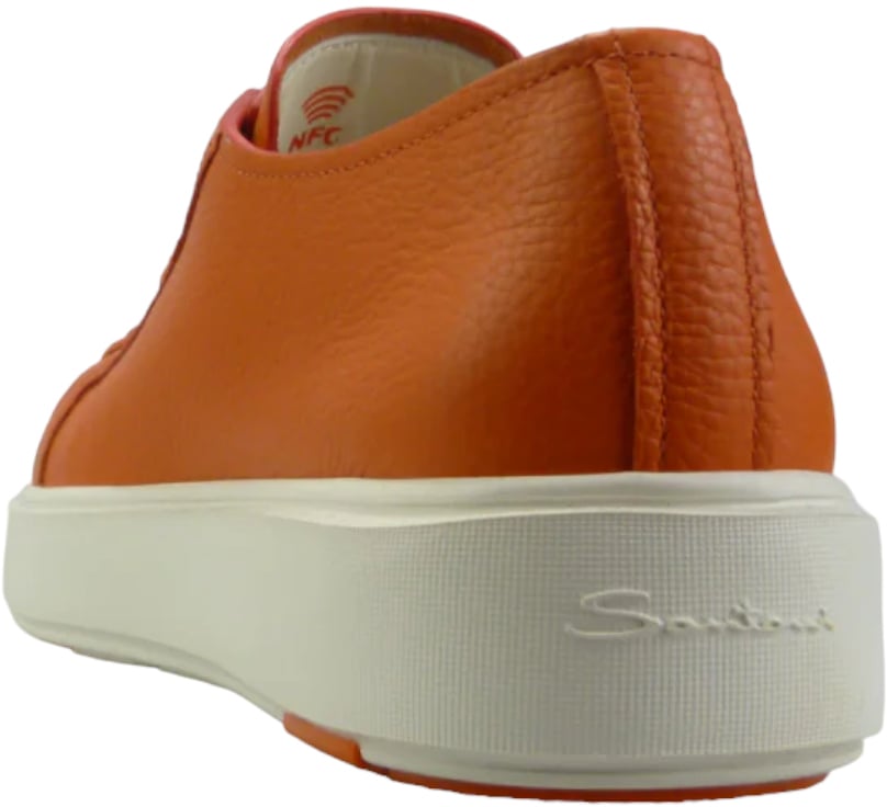 Santoni Sneakers Orange Oranje
