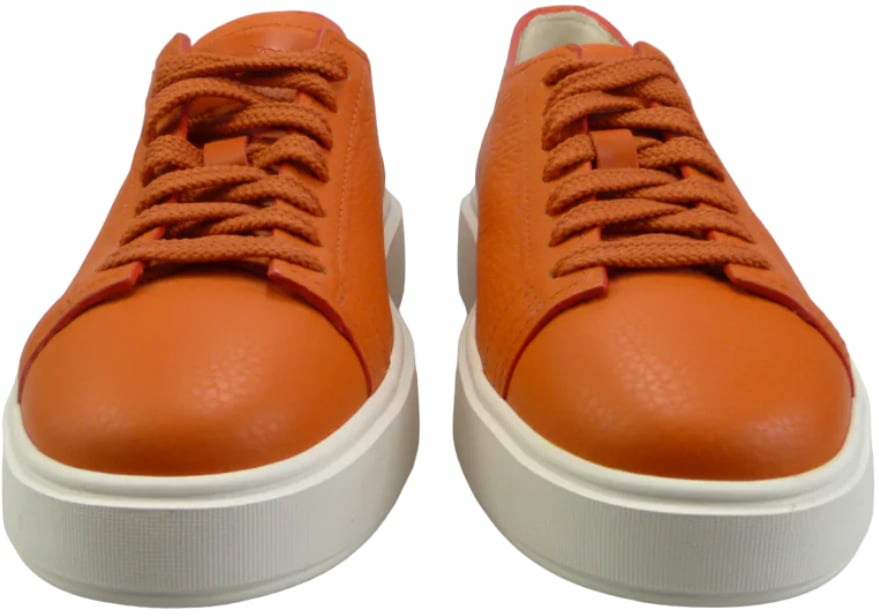 Santoni Sneakers Orange Oranje