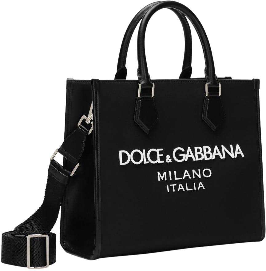 Dolce & Gabbana Logo Bag Zwart