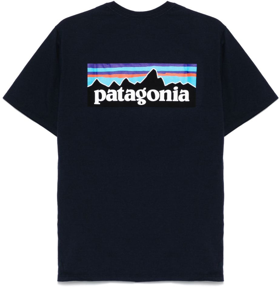 Patagonia P-6 Logo Blauw