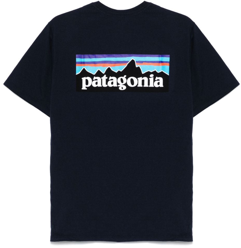 Patagonia P-6 Logo Blauw