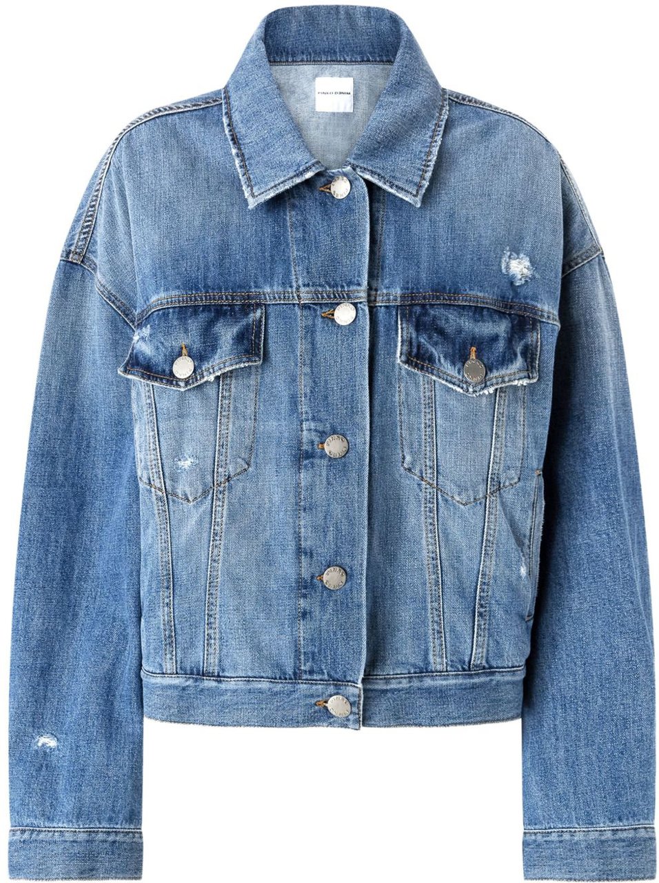 Pinko Jackets Blue Blauw