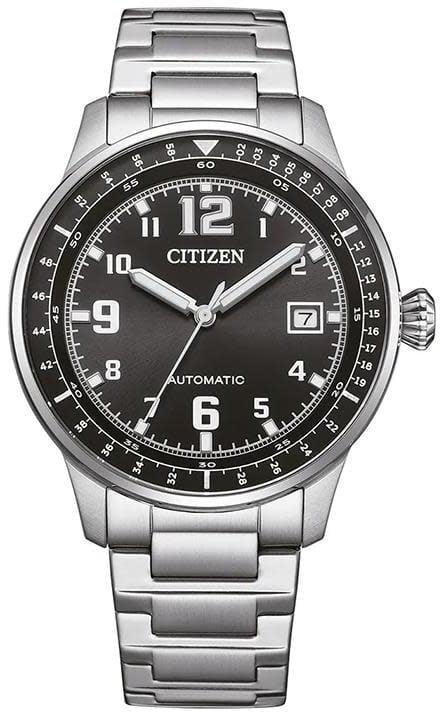 Citizen NJ0190-51E Urban Military Mechanical horloge Zwart