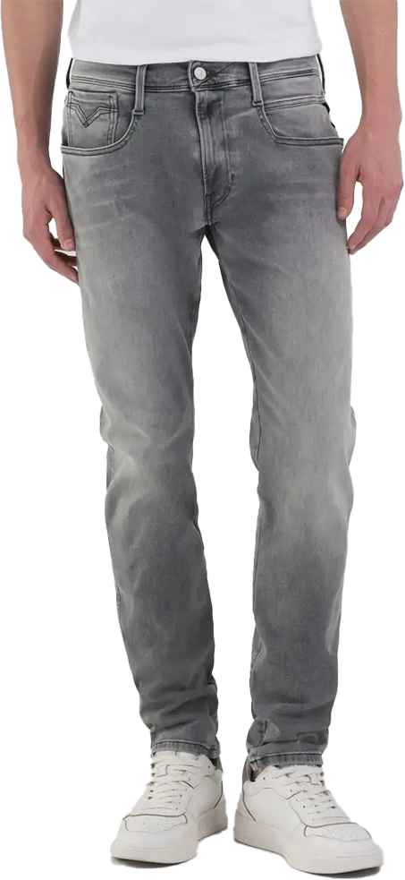 Replay Replay Grover C-Stretch Grijs
