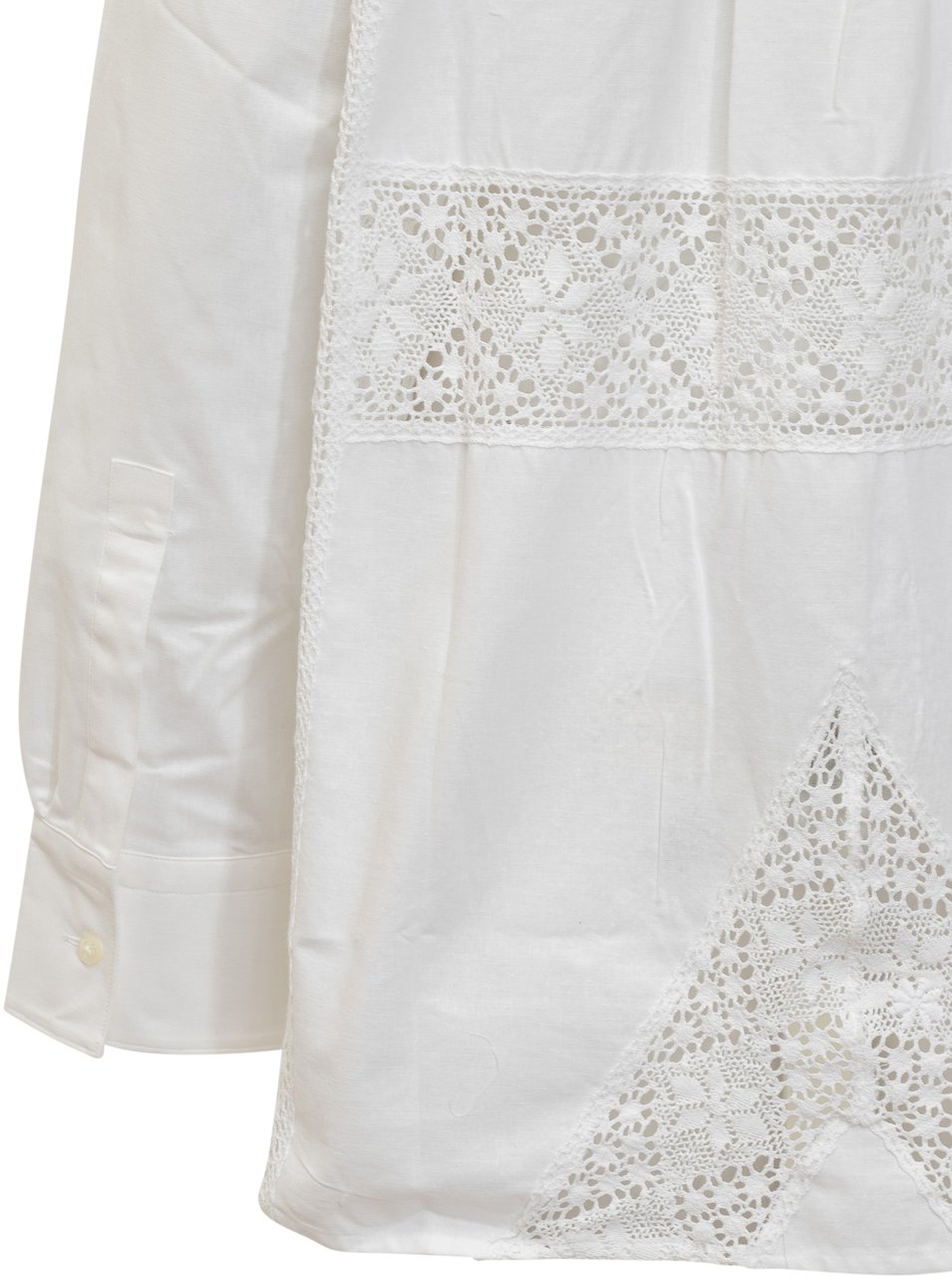 Marine Serre Camicia Wit