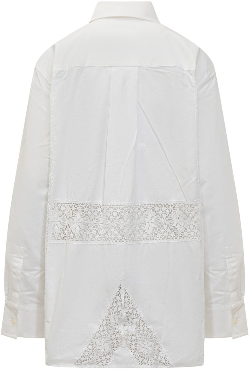 Marine Serre Camicia Wit