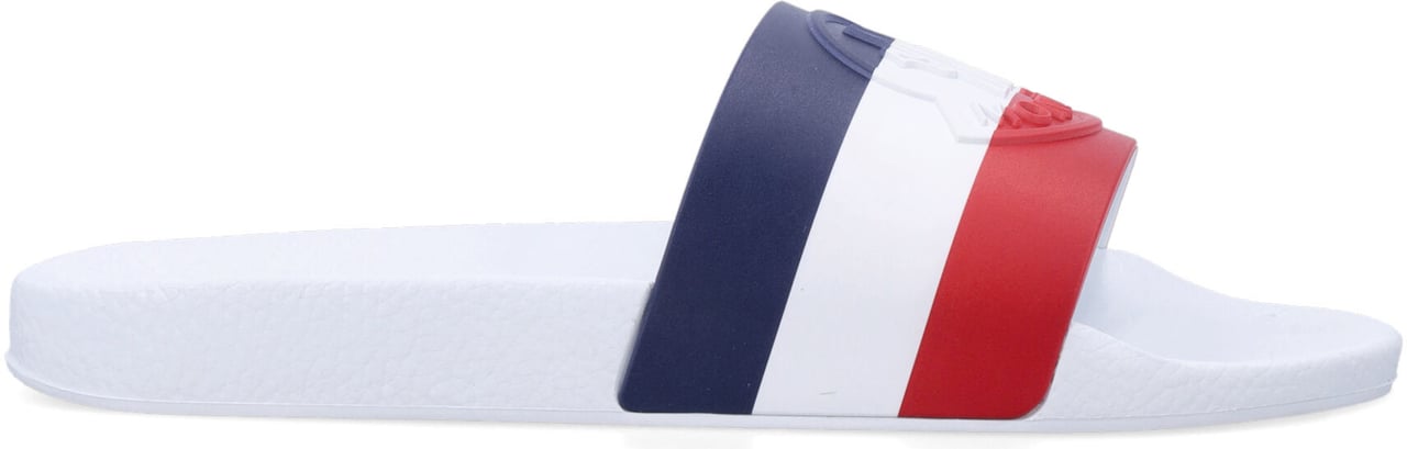 Moncler Basile Slids Shoes Bianco Wit