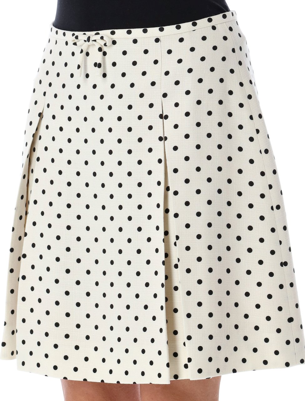 Valentino MINI SKIRT POIS Blauw