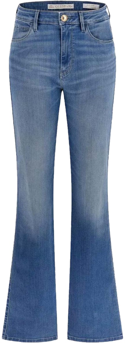 Guess Broek Blue Blauw