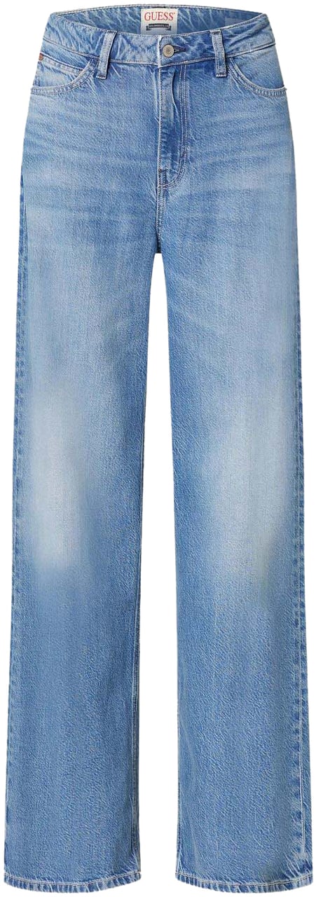 Guess Broek Blue Blauw