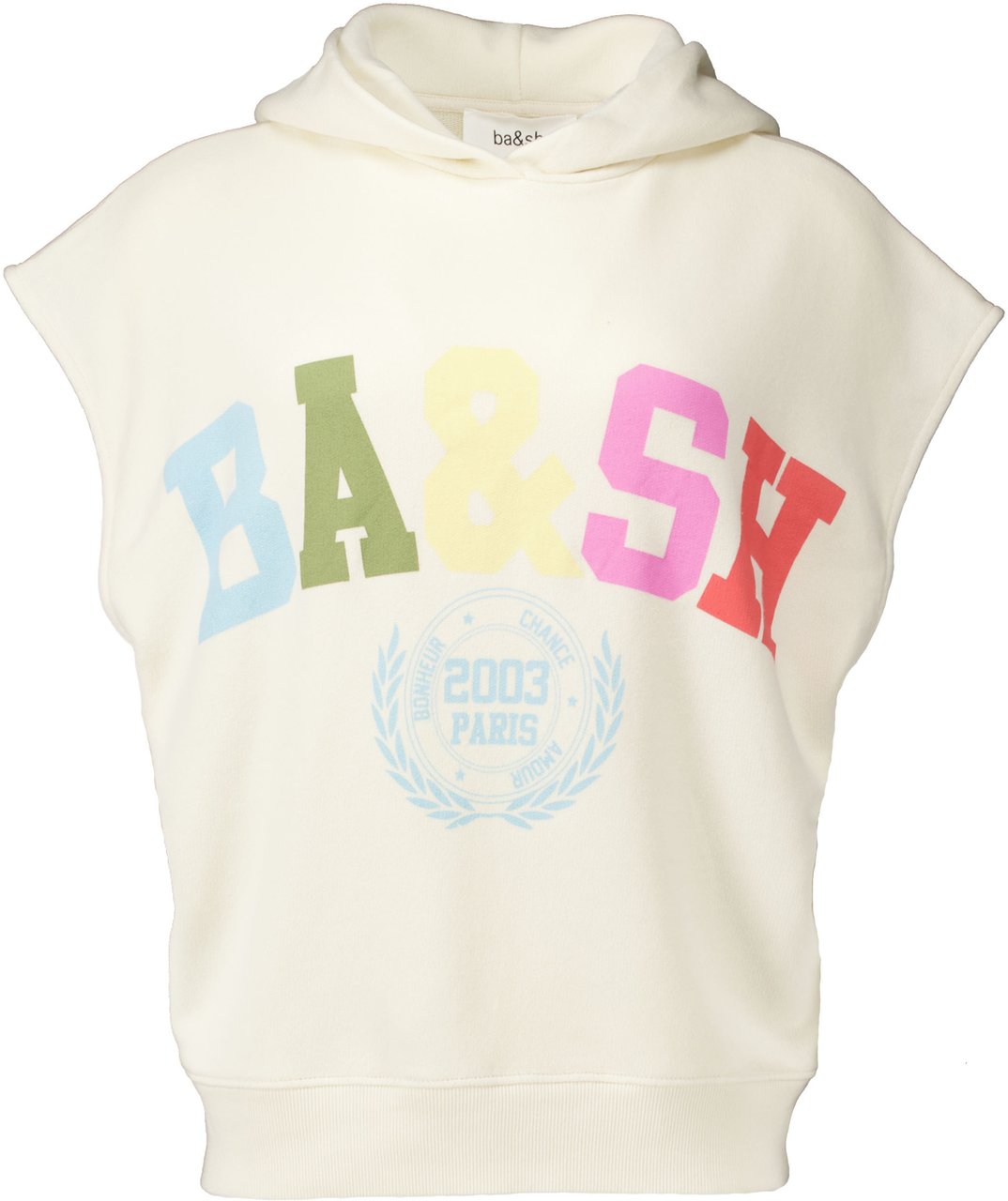 BA&SH Ba&sh Beny T-shirts Ecru 1e25beny Wit