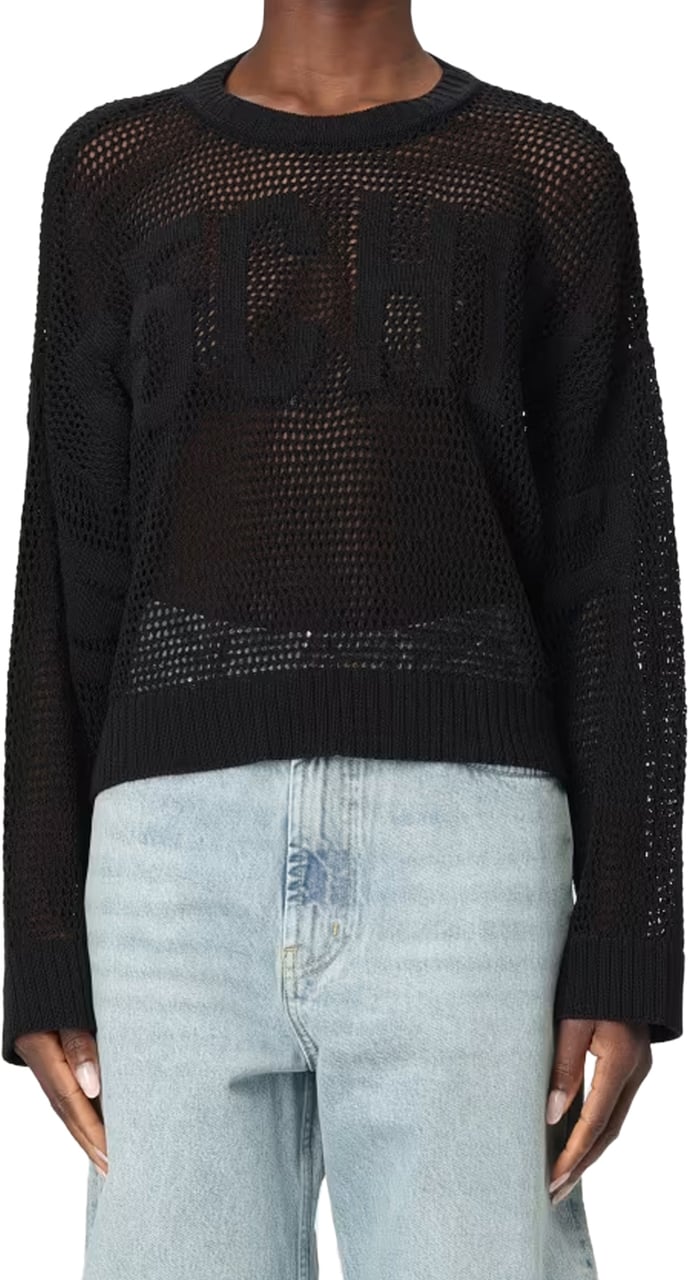 Moschino Sweaters Black Zwart