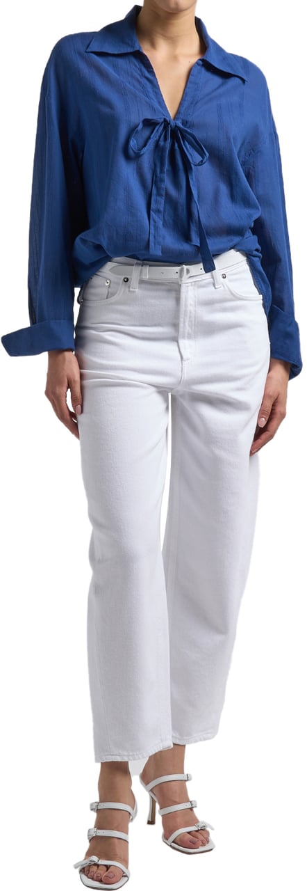 Dondup Shirts Blue Blauw
