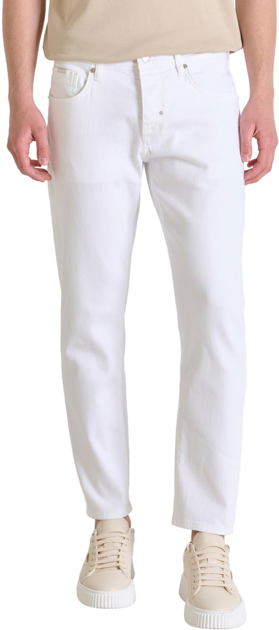 Antony Morato JEANS ARGON SLIM ANKLE LENGHT FIT IN COLOUR DENIM Beige