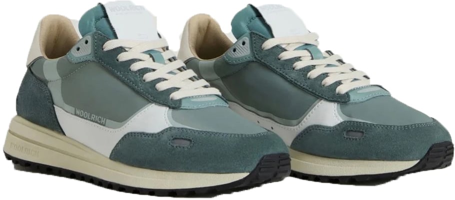 Woolrich Retro Sneaker Verde Green Groen
