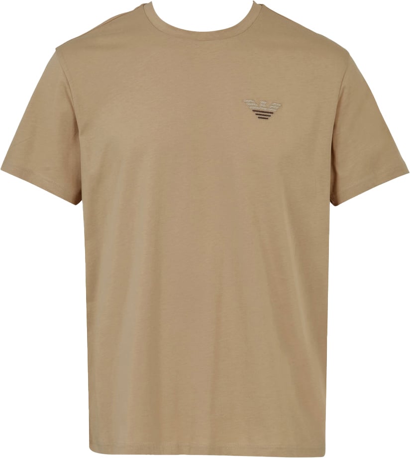 Emporio Armani T-Shirt Plaza Taupe Bruin
