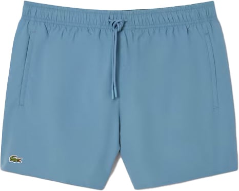 Lacoste Blauw grijze zwembroek swimwear Blauw