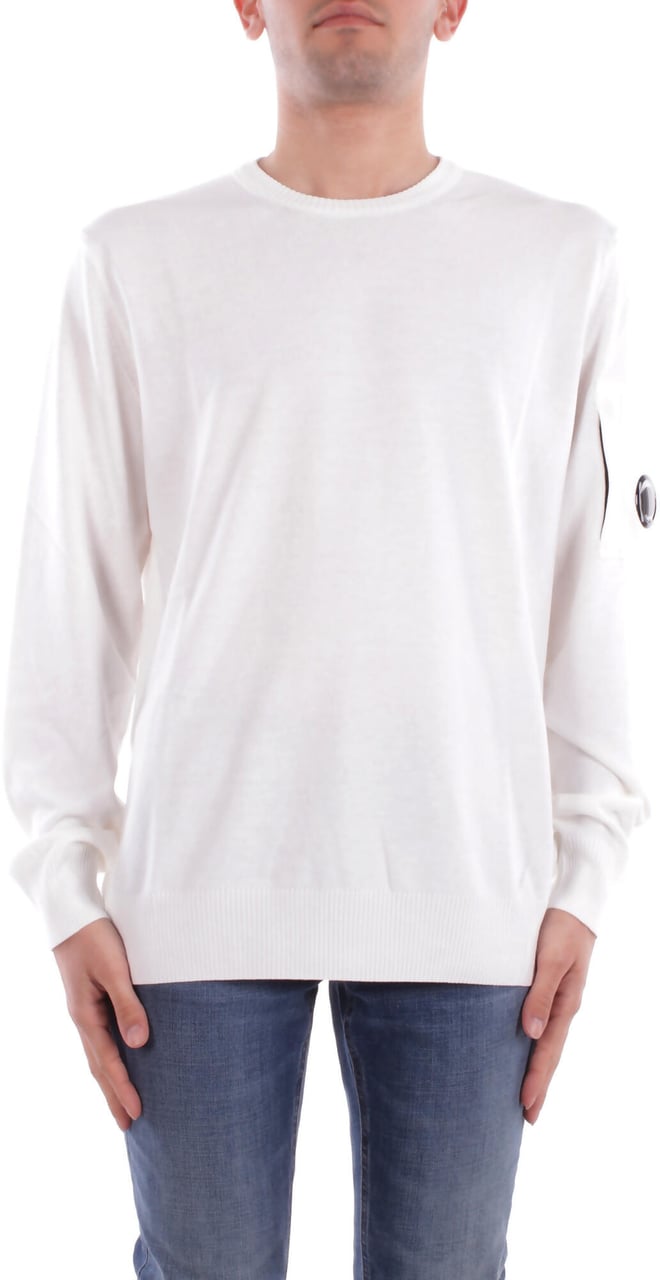 CP Company Sweaters Gauze White Wit