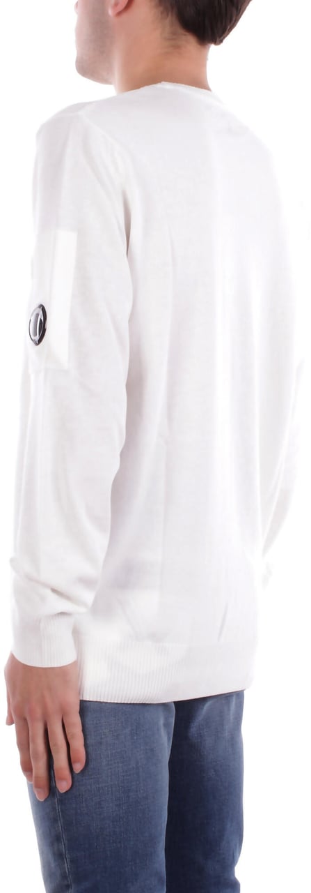 CP Company Sweaters Gauze White Wit