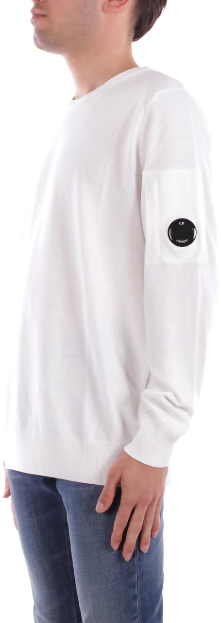 CP Company Sweaters Gauze White Wit