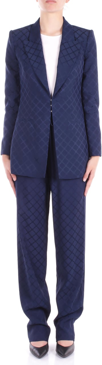 Elisabetta Franchi Jackets Blue Blauw