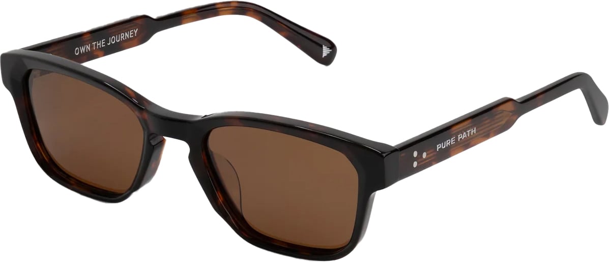 Pure Path Zonnebril 80701 Brown Bruin