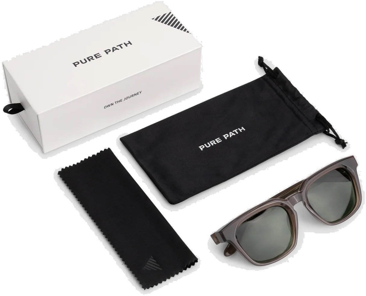 Pure Path Zonnebril 80703 Brown Bruin