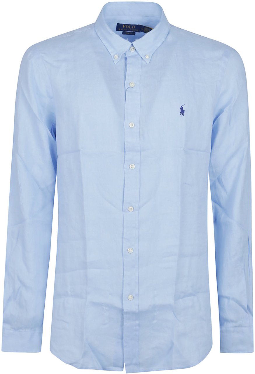 Ralph Lauren Polo Overhemd Blauw Blauw