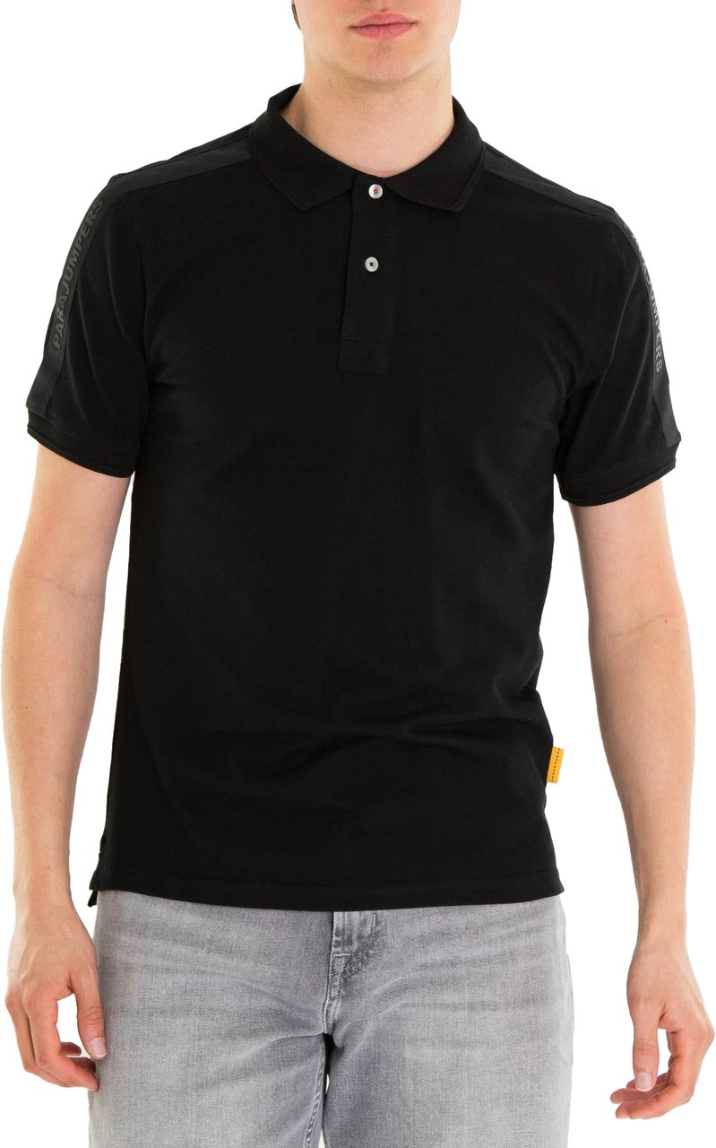 Parajumpers Heren Space Polo Zwart Zwart