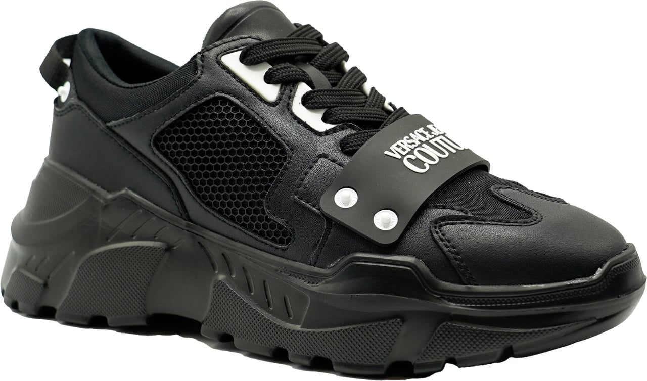 Versace Jeans Couture Versace Jeans Couture Fondo Speedtrack Sneakers Heren Zwart Zwart