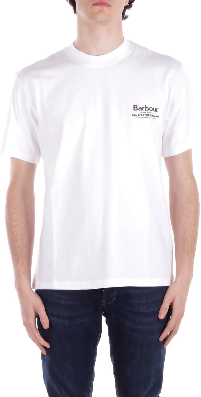 Barbour T-Shirts And Polos White Wit