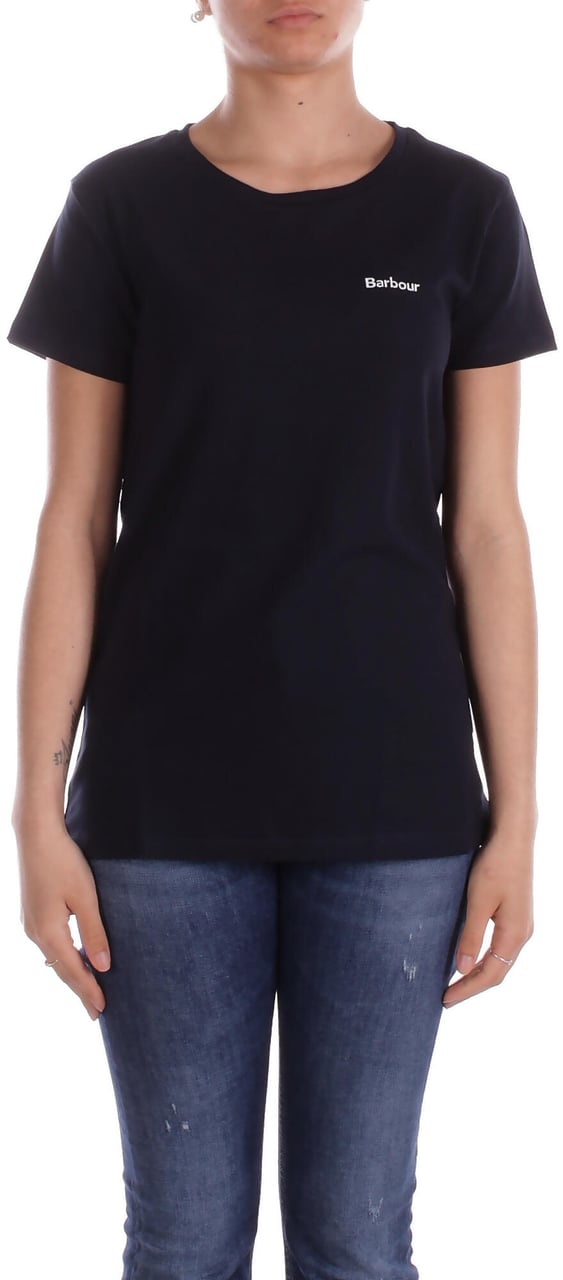 Barbour T-Shirts And Polos Blue Blauw